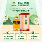 Rượu WHISKEY Sâm Ngọc Linh 500ml